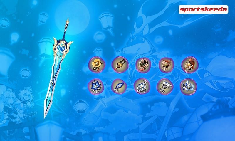 Genshin Impact 1 5 Reveals 5 Star Signature Items And Weapons For Eula And Zhongli