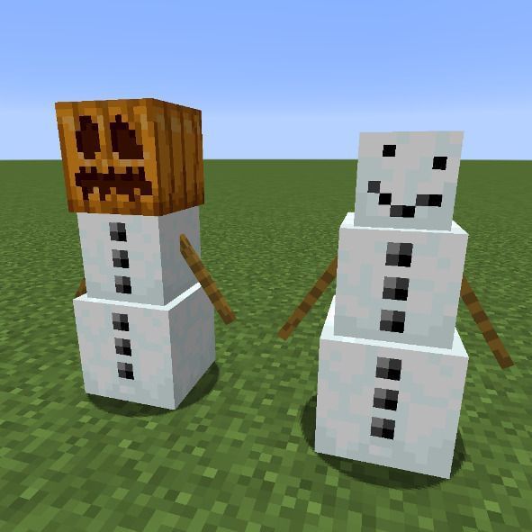 Snow golem appearance (Image via gamergeekz)