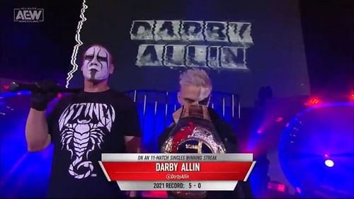 Darby Allin and Sting make quite a formidable AEW pairing