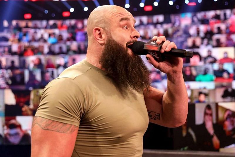 Braun Strowman has been added to the championship match at WrestleMania Backlash