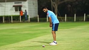 IPL 2021: [Watch] 'Shadow batting' Ajinkya Rahane gives stiff competition to Steve Smith in DC camp