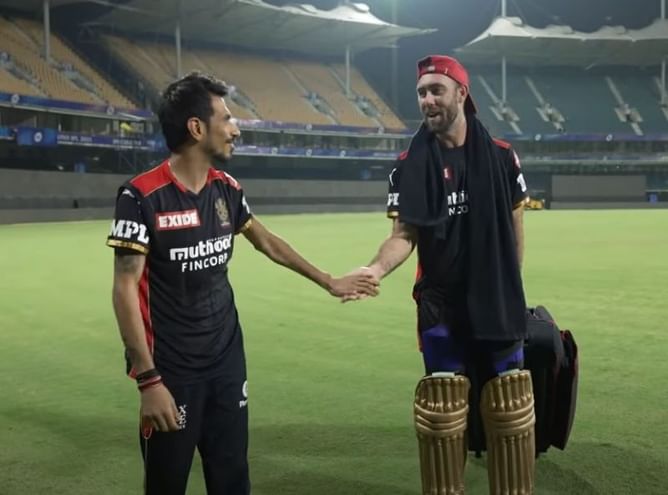 IPL 2021: “You cannot catch” - Glenn Maxwell to Yuzvendra Chahal in hilarious banter