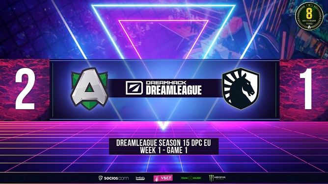 Alliance's Dota 2 roster stages comeback after early scare and topple Team Liquid in DPC Season 2 opener