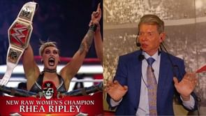 What Vince McMahon told Rhea Ripley backstage after win at WrestleMania 37 revealed