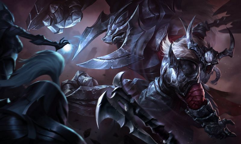 Marauder Olaf featured in League of Legends&#039; Marauders Versus Warden thematic (Image via Riot Games)