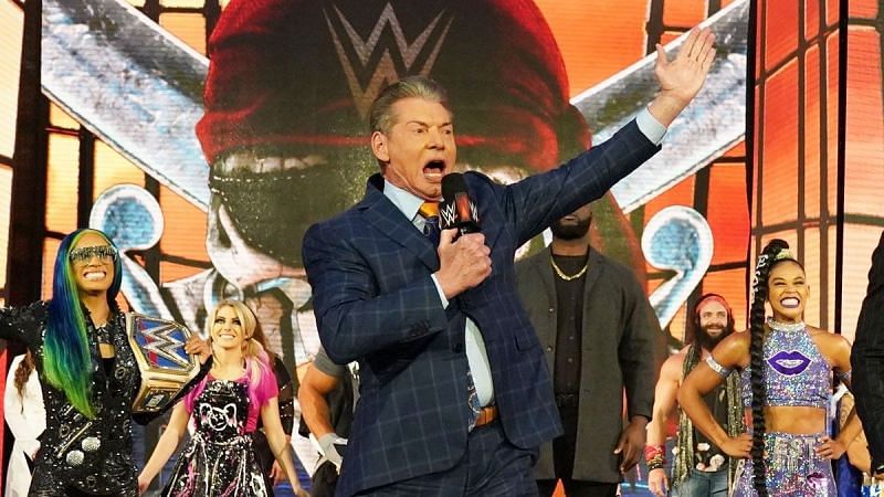 Vince McMahon welcomes fans for the first time in over a year at WrestleMania 37