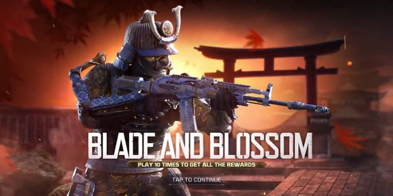 COD Mobile&#039;s Blade and Blossom draw (Image via Activision)