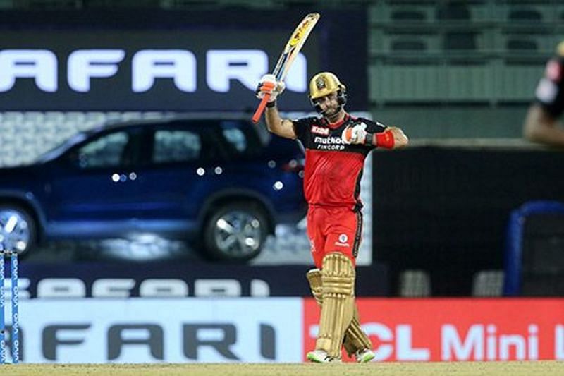 Glenn Maxwell top-scored for RCB in their clash against SRH [P/C: iplt20.com]