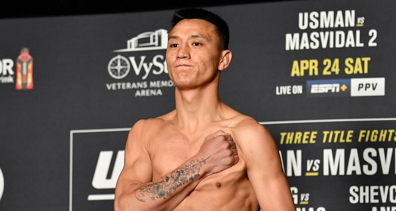 UFC lightweight Rong Zhu is the youngest fighter on the UFC Roster right now