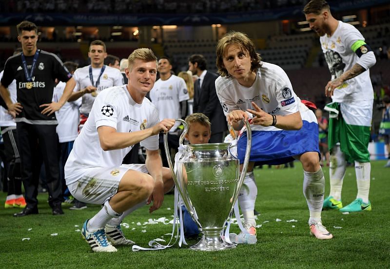 Toni Kroos and Luka Modric have been key to Real Madrid&#039;s success in recent years