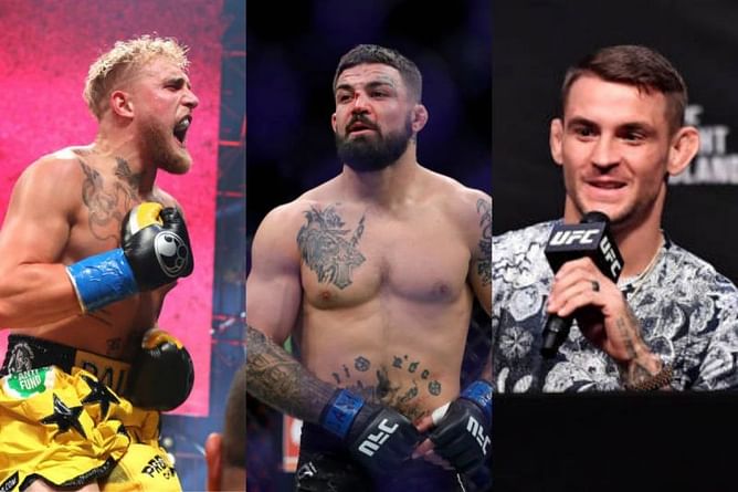 Mike Perry wants Dustin Poirier to train him for a potential fight against Jake Paul