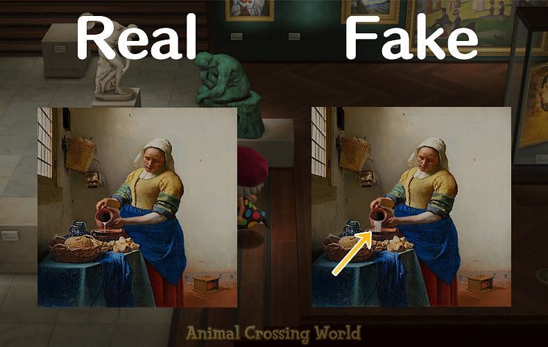 Animal Crossing: New Horizons: Redd’s Paintings: Real vs Fake Art Guide