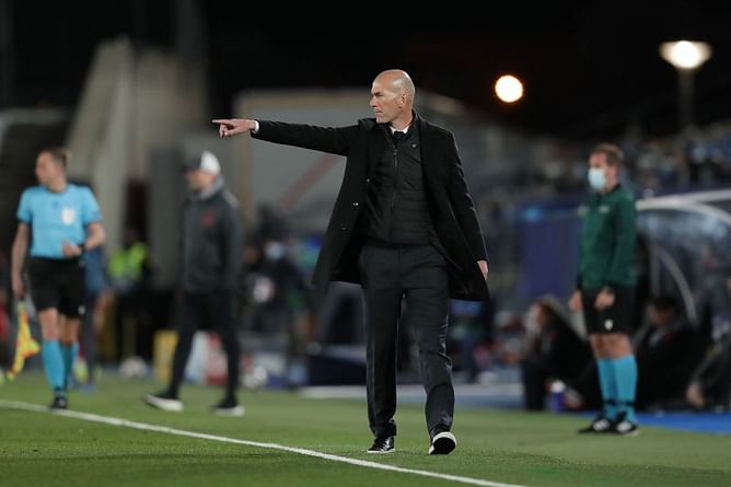 Zinedine Zidane refuses to comment on Real Madrid president after ESL fiasco