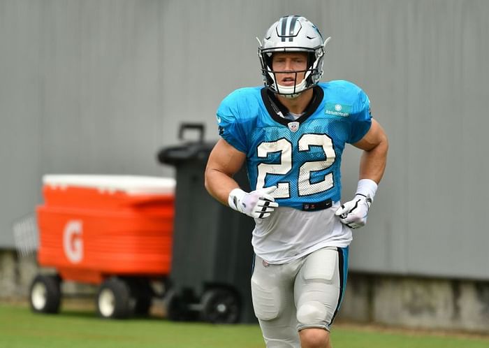 Christian McCaffrey Carolina Panthers Youth Mainliner Player Name