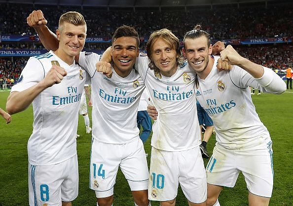 Tomi Kroos, Luka Modric and Casemiro have played a major role in Real Madrid&#039;s success in the UCL