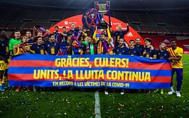 Lionel Messi rolls back the years as Barcelona win Copa del Rey to avoid trophyless season