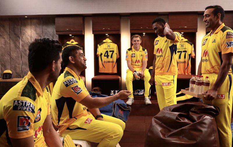 Chennai Super Kings team members (Photo: CSK)