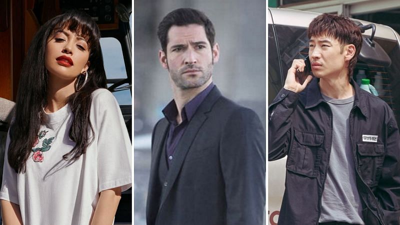L-R: Selena: The Series, Lucifer, and Move to Heaven (Netflix)