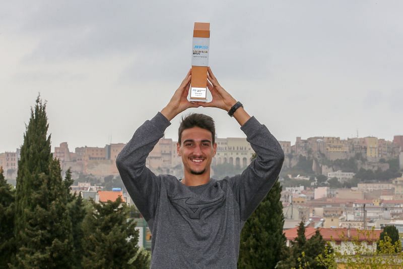 Lorenzo Sonego won his second career ATP title at the 2021 Sardegna Open