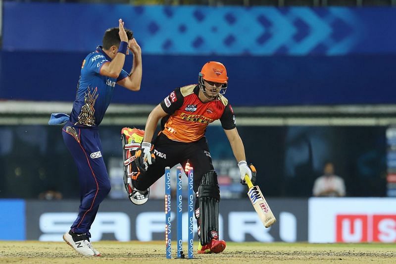 Abdul Samad&#039;s run out brought SRH&#039;s chances to an end.