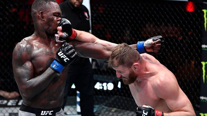 Jan Blachowicz gives Israel Adesanya a taste of his &#039;Polish Power&#039; at UFC 259