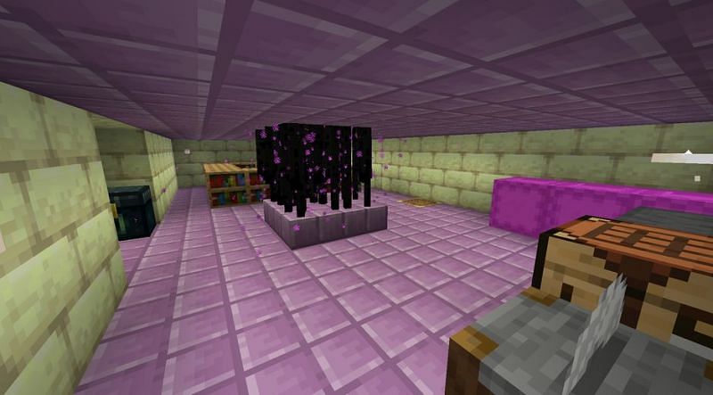 Shown: An extremely efficient Enderman farming base (Image via u/Ye_eterboi on Reddit)