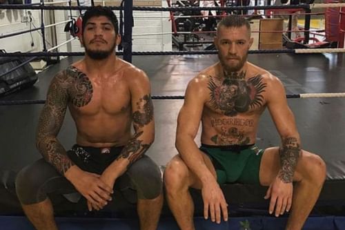 Dillon Danis with Conor McGregor via Instagram