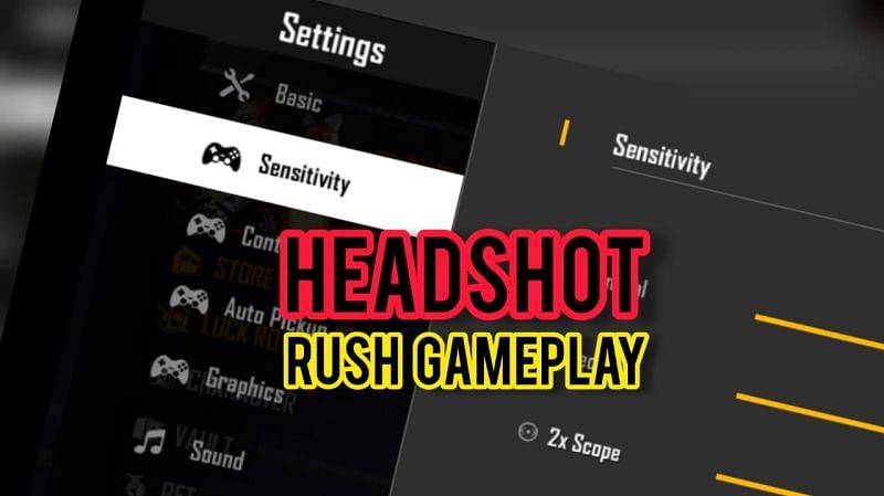 Sharing the best headshot sensitivity for rush gameplay in Free Fire