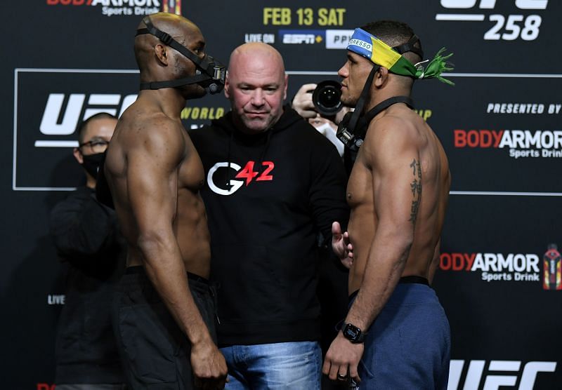 UFC 258 Usman v Burns: Weigh-Ins