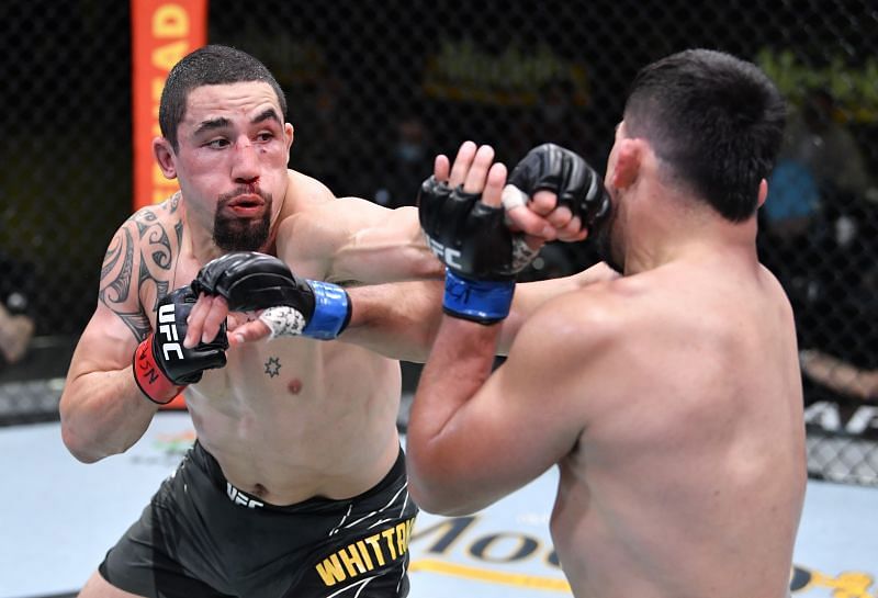 Robert Whittaker will likely receive a UFC middleweight title shot following his win.