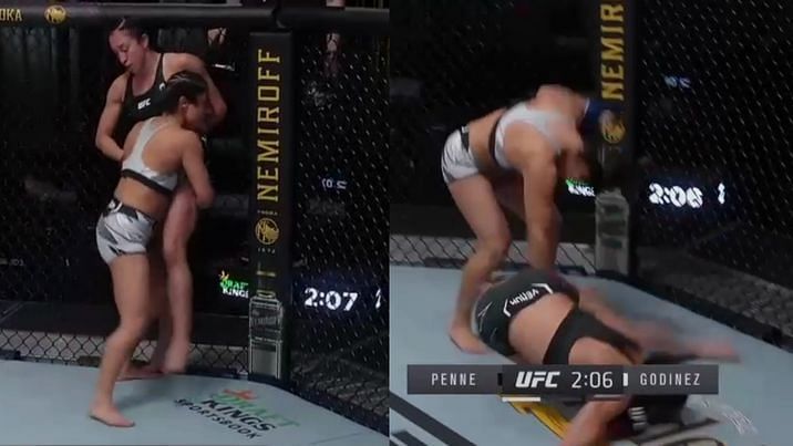 Lupita Godinez caught the eye with a brutal slam on Jessica Penne