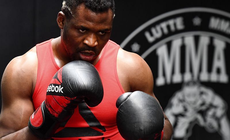 Francis Ngannou's first introduction to combat sports was through boxing