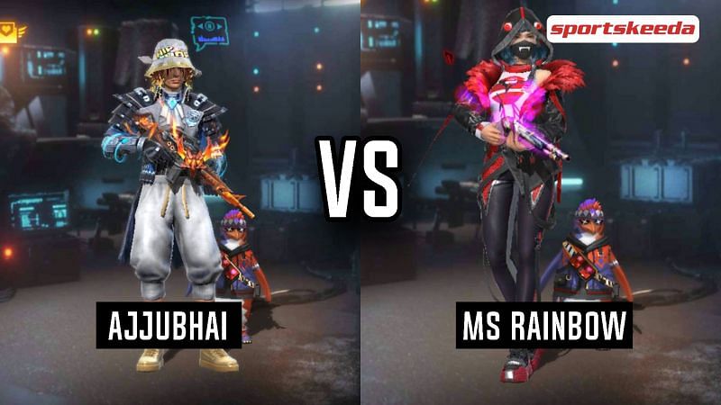 Garena Free Fire: Ajjubhai vs Ms Rainbow