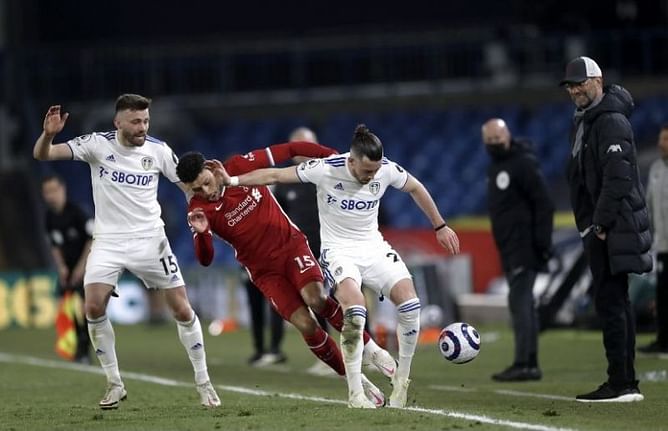 Leeds United 1-1 Liverpool: Player ratings as Diego Llorente's late strike denies champions | Premier League 2020-21