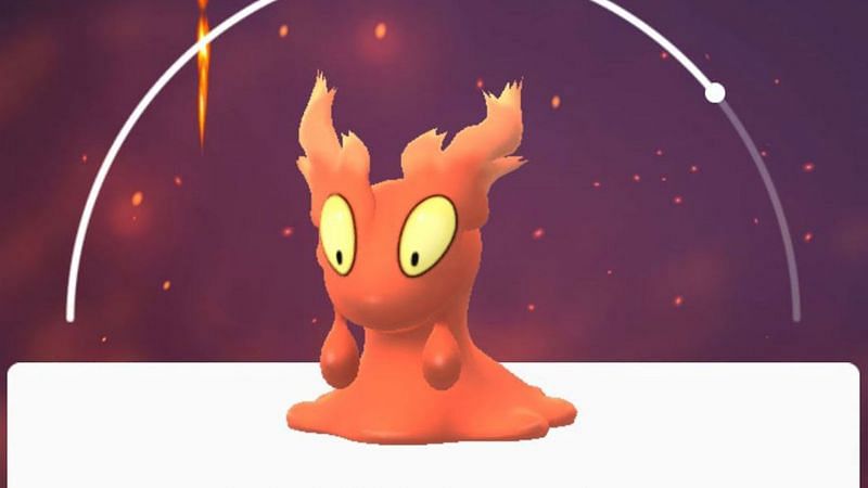 Slugma (Image via Niantic)