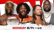 Xavier Woods vs. AJ Styles is a rematch from last week.