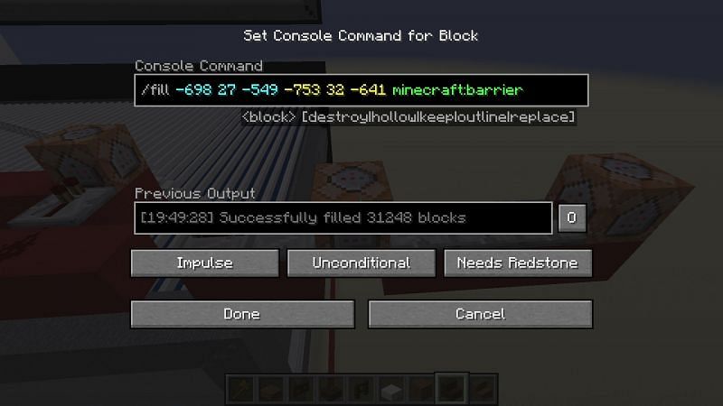 Barrier blocks can only be obtained using in-game commands (Image via bugs.Mojang)