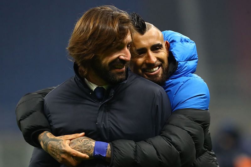 Andrea Pirlo and Arturo Vidal impressed for Antonio Conte&#039;s Juventus