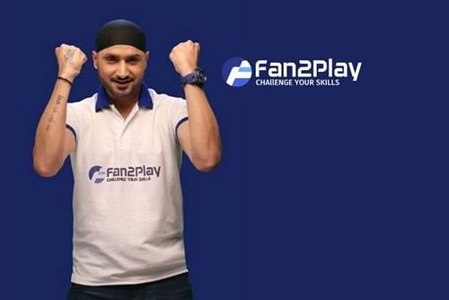 Harbhajan Singh as the brand ambassador of Fan2Play