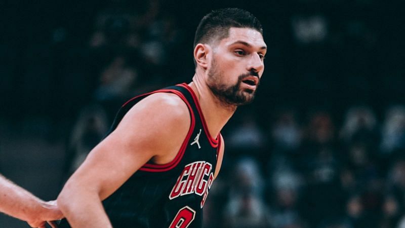 Nikola Vucevic with the Chicago Bulls