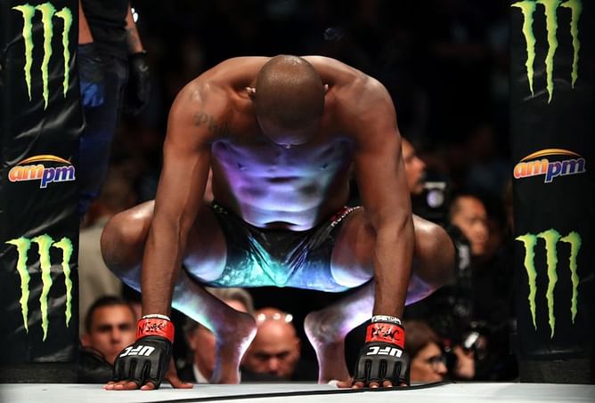 Jon Jones UFC 197 entrance: Relive Bones' stunning walkout in his comeback fight against Ovince Saint Preux