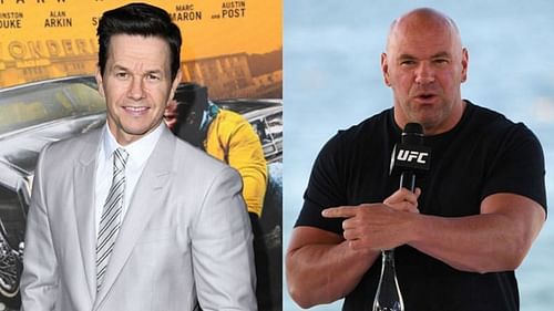 Mark Wahlberg (Left), Dana White (Right)