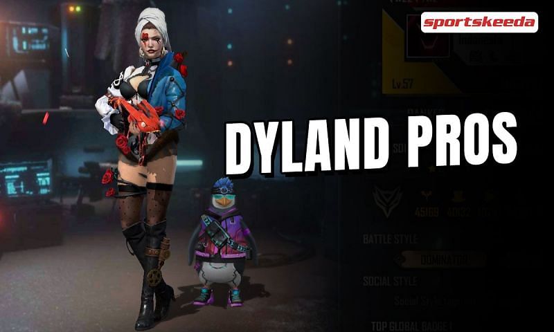 Dyland Pros&#039; Free Fire ID is 16207002.