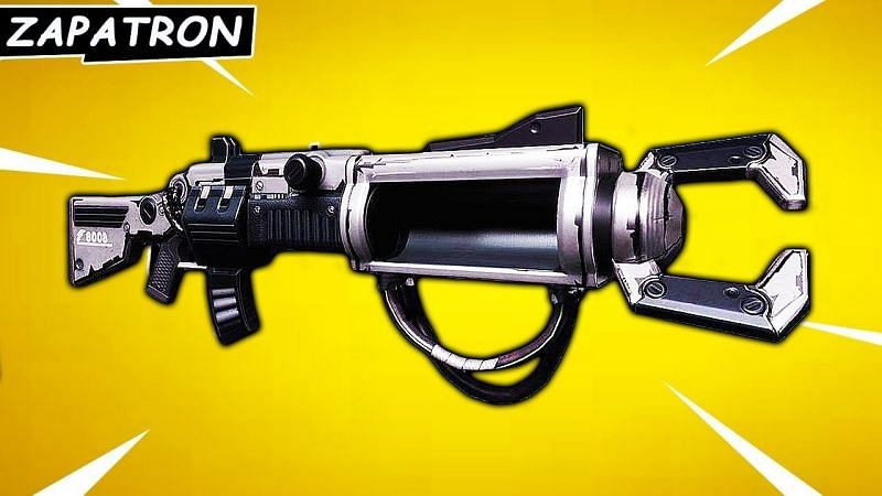 The Zapatron is perhaps the most overpowered weapon to be added in Fortnite (Image via Chaos, YouTube)