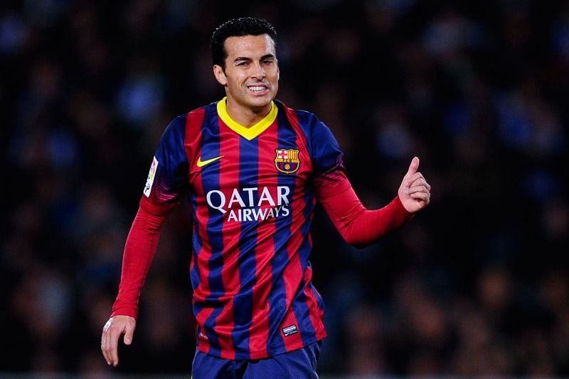 Pedro, during his Barcelona days