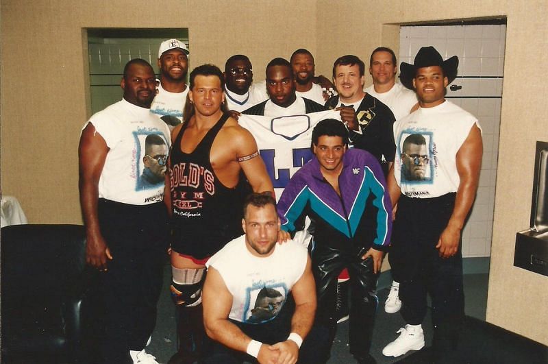 NFL Players at WrestleMania XI