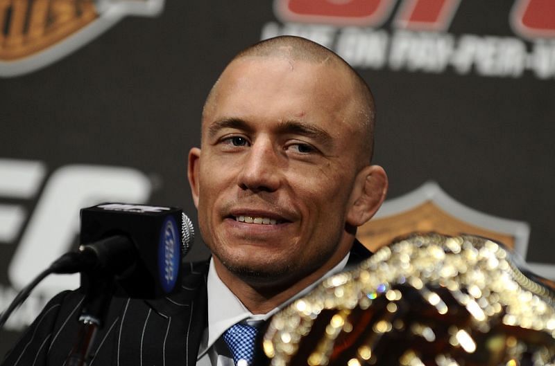 Former UFC Welterweight champion Georges St. Pierre used a strange pre-fight ritual during his octagon tenure.