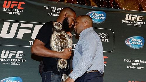 Jon Jones and Daniel Cormier