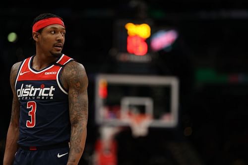 Bradley Beal (#3) of the Washington Wizards