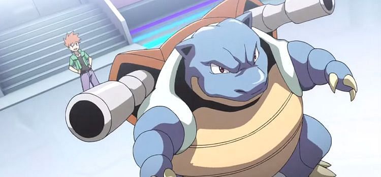 Blastoise in the anime (Image via The Pokemon Company)